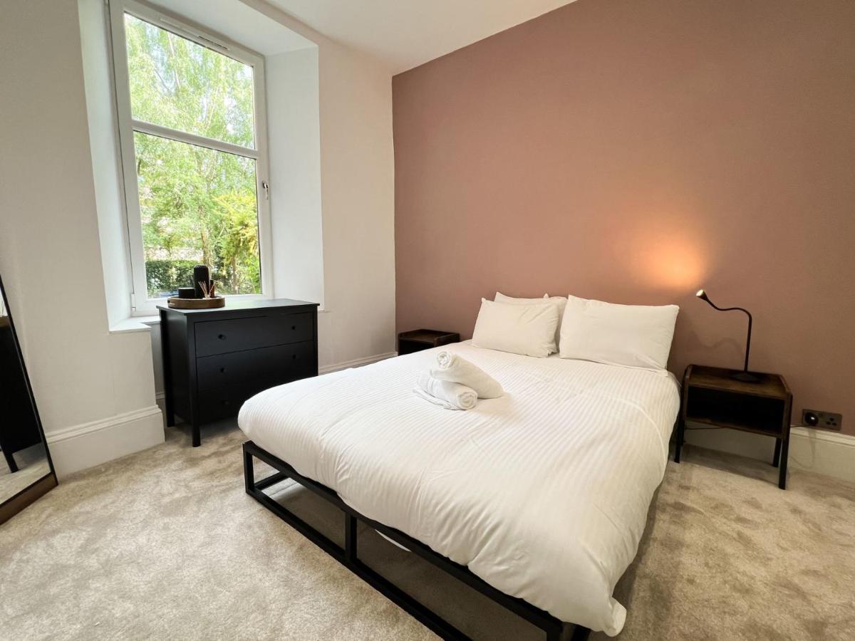 Modern 1Br West End Flat Apartment Glasgow Exterior photo
