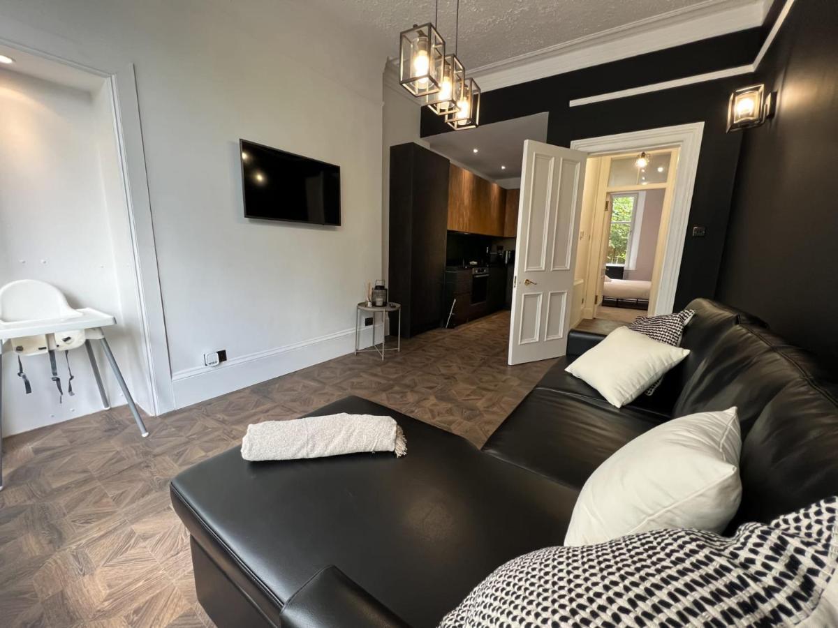 Modern 1Br West End Flat Apartment Glasgow Exterior photo