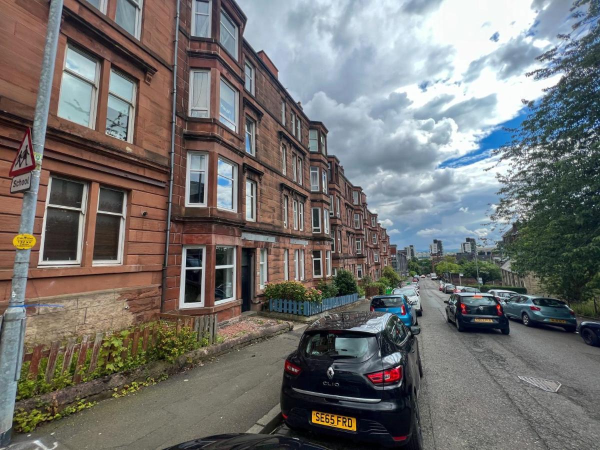 Modern 1Br West End Flat Apartment Glasgow Exterior photo